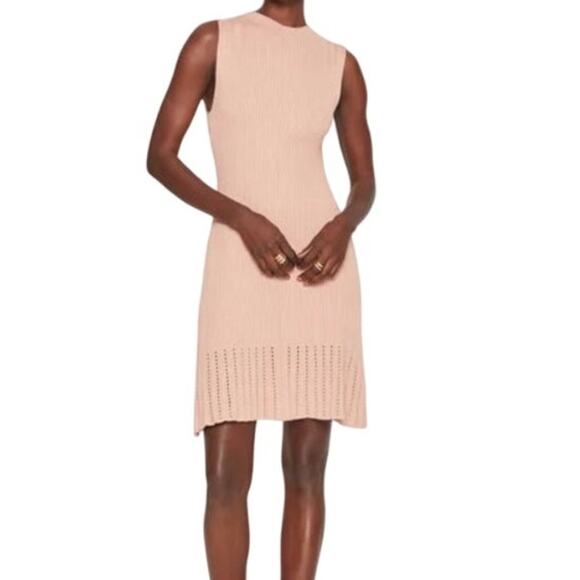 Club Monaco Knit Sleeveless Midi Dress - Size Large - Picture 1 of 7